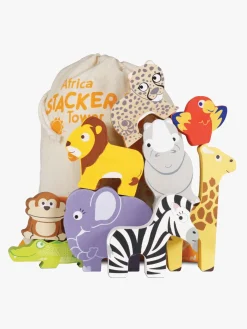 Le Toy Van Stableklodser Savannedyr & Pose