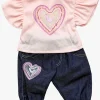 Lillan & Friends Jeans & T-shirt 41-46 cm