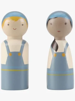 Little Dutch Skraldevogn med Figurer