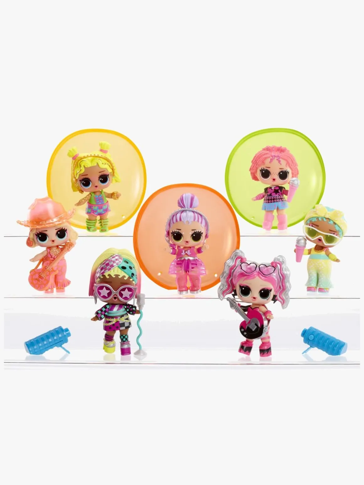 L.O.L. Surprise! Neon Pop Stars Tots Minidukke Blandet Udvalg