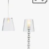 Lundby Dukkehustilbehør Gulvlampe og Loftslampe