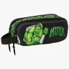 Marvel Avengers 3D Hulken Dobbelt Penalhus, Blå/Grøn