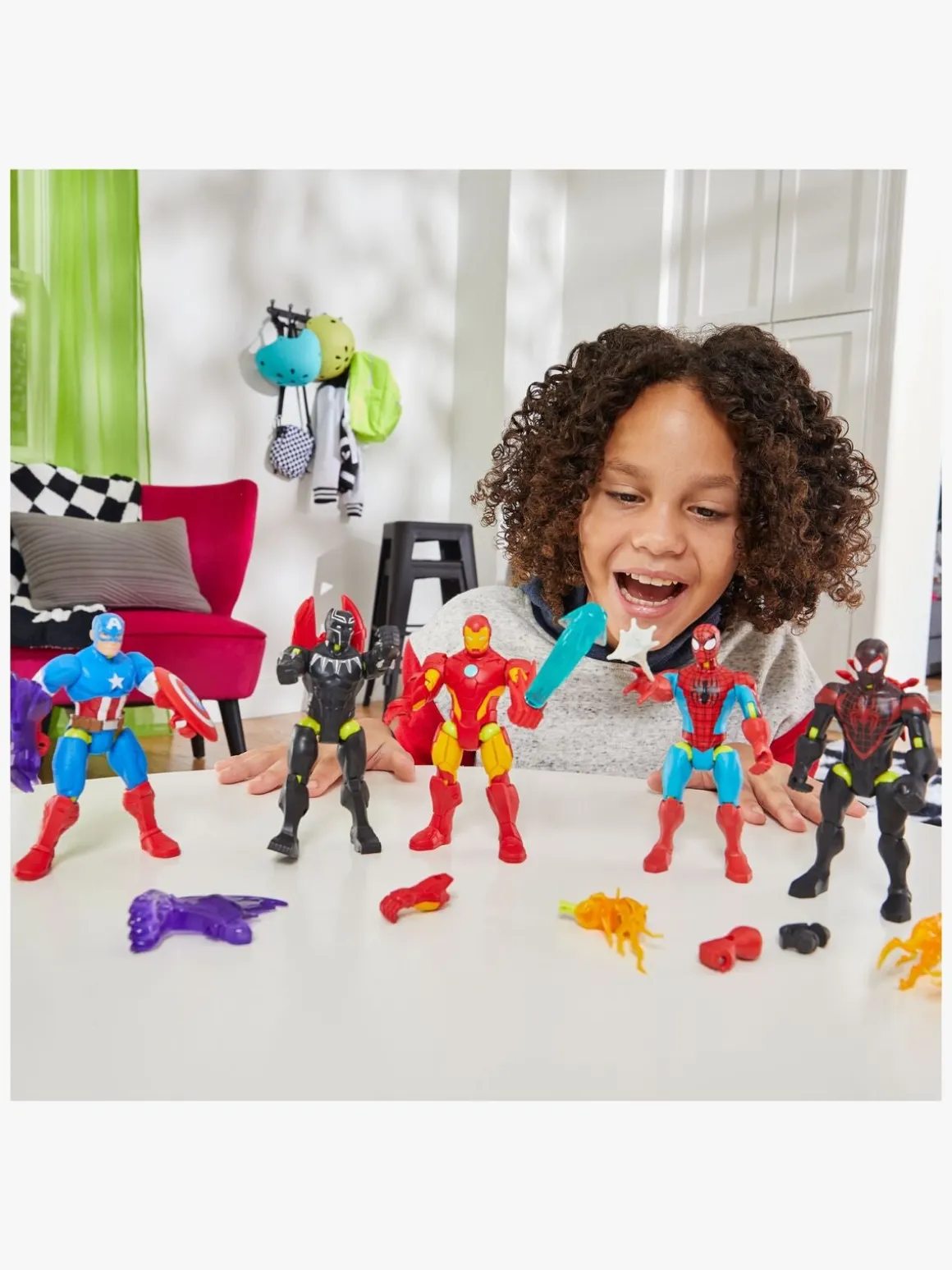 Marvel Spider-Man Mixmashers Figur Miles Morales
