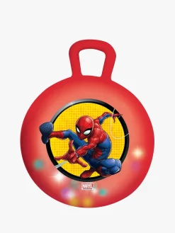 Marvel Spider-Man Oppustelig Hoppebold med Lyseffekter