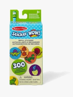 Melissa & Doug Sticker WOW! Genopfyldningspakke Dinosaur