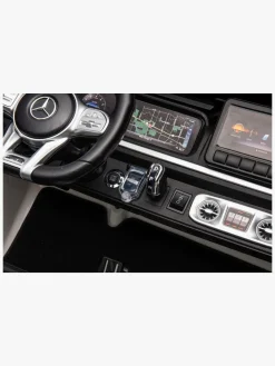 Mercedes Benz AMG G63 Elbil, Hvid