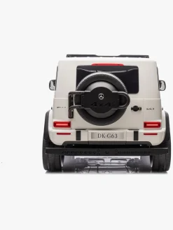 Mercedes Benz AMG G63 Elbil, Hvid