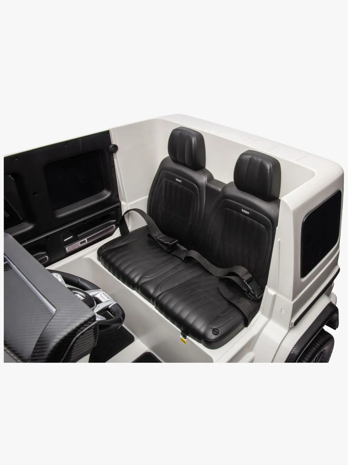 Mercedes Benz AMG G63 Elbil, Hvid