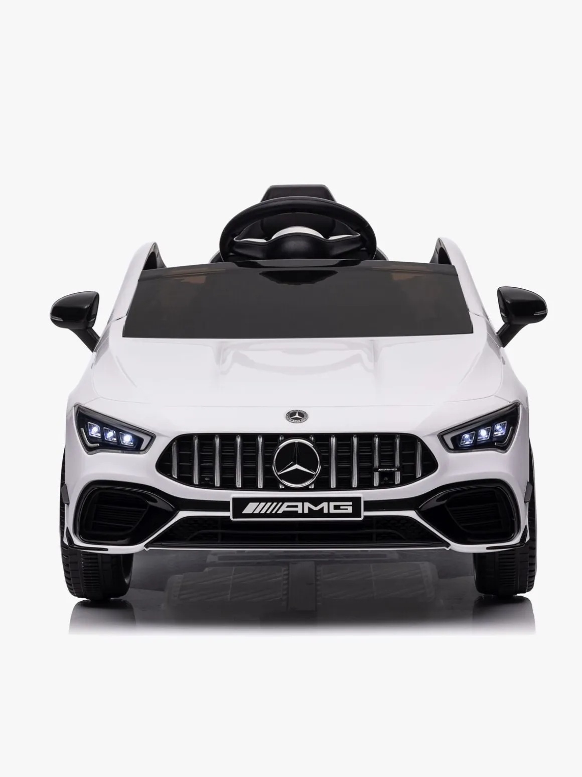 Mercedes Benz CLA45 Elbil, Hvid