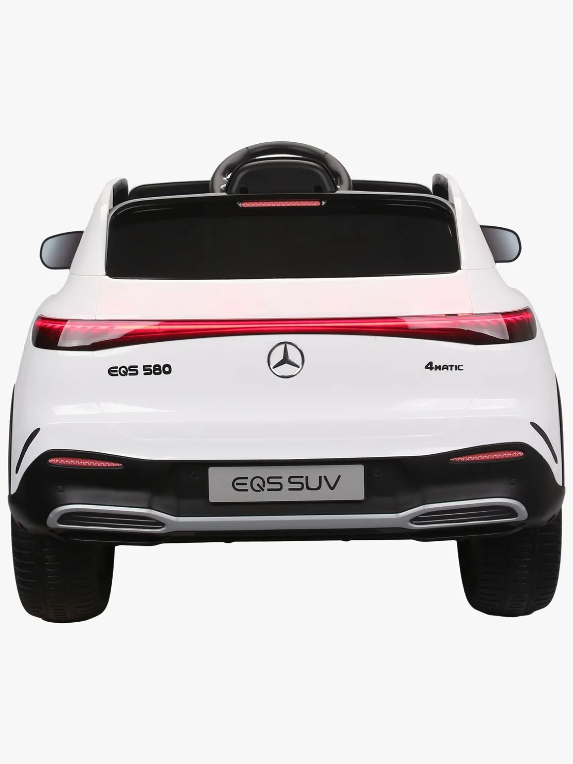 Mercedes-Benz EQS SUV Elbil, Hvid