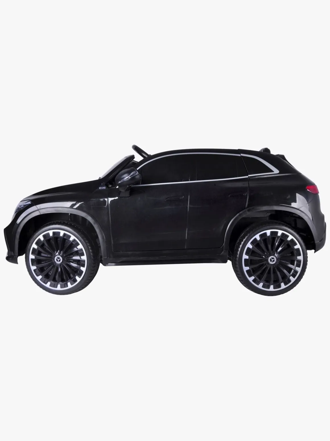 Mercedes-Benz EQS SUV Elbil, Sort