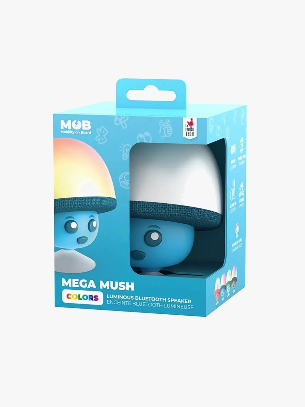 Mobility on Board Højttaler Mega Mush, Blå