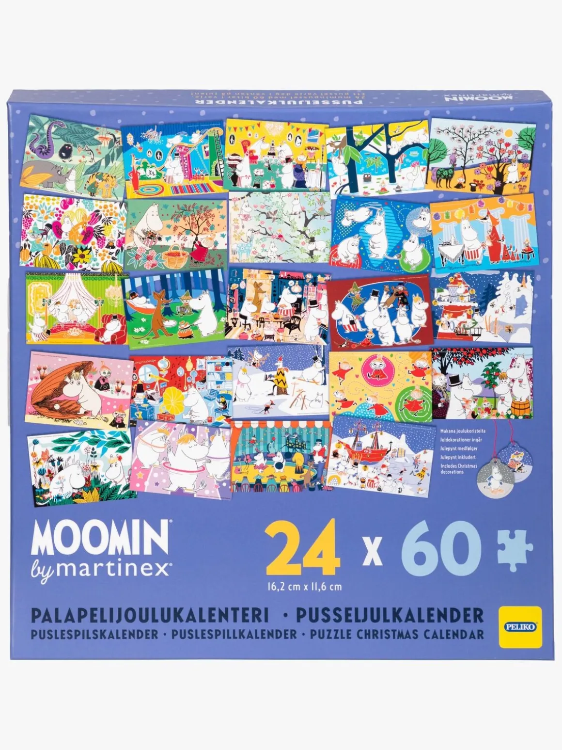 Mumitroldene Puslespilsjulekalender