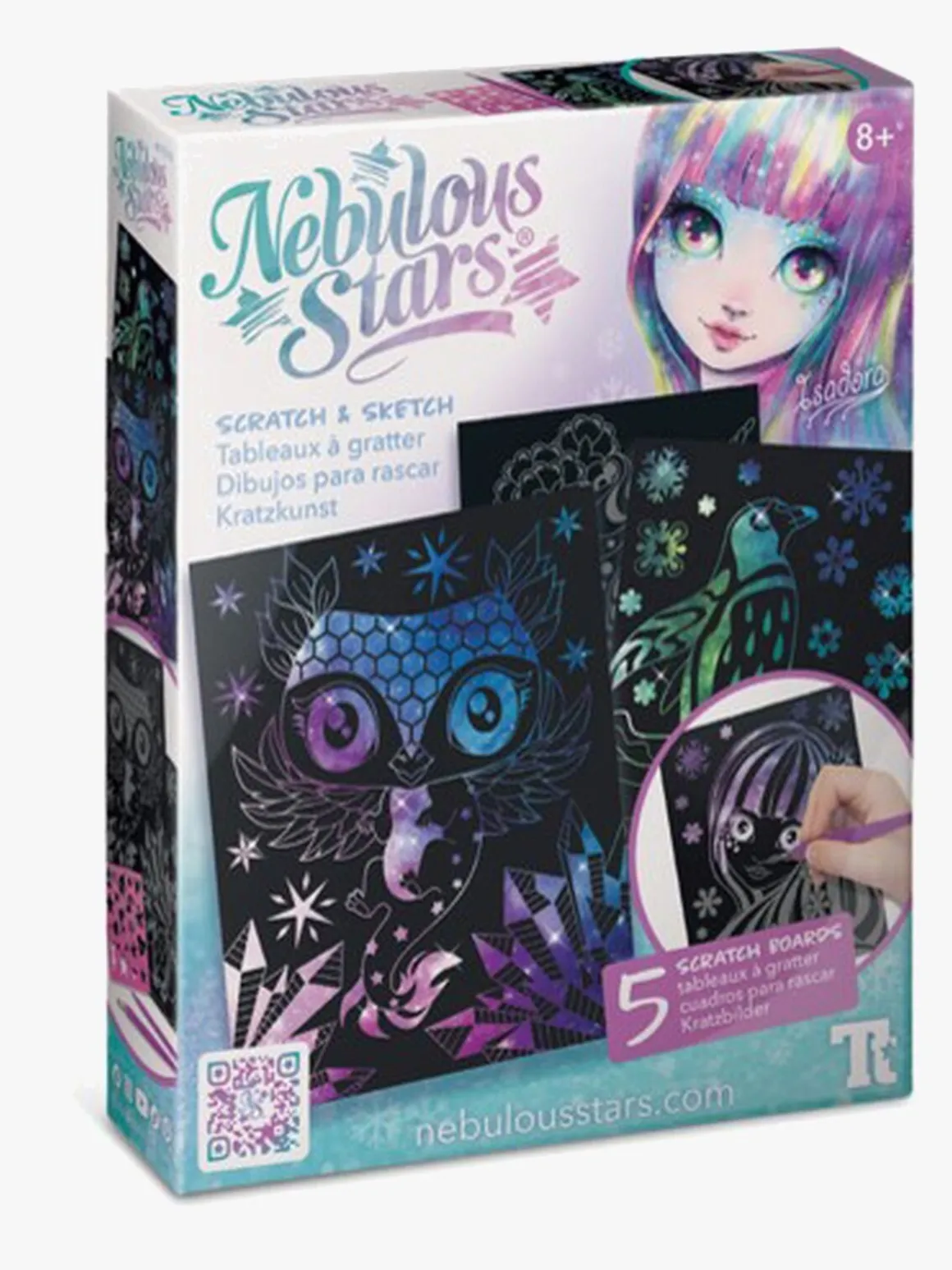 Nebulous Stars Scratch & Sketch-sæt Isadora