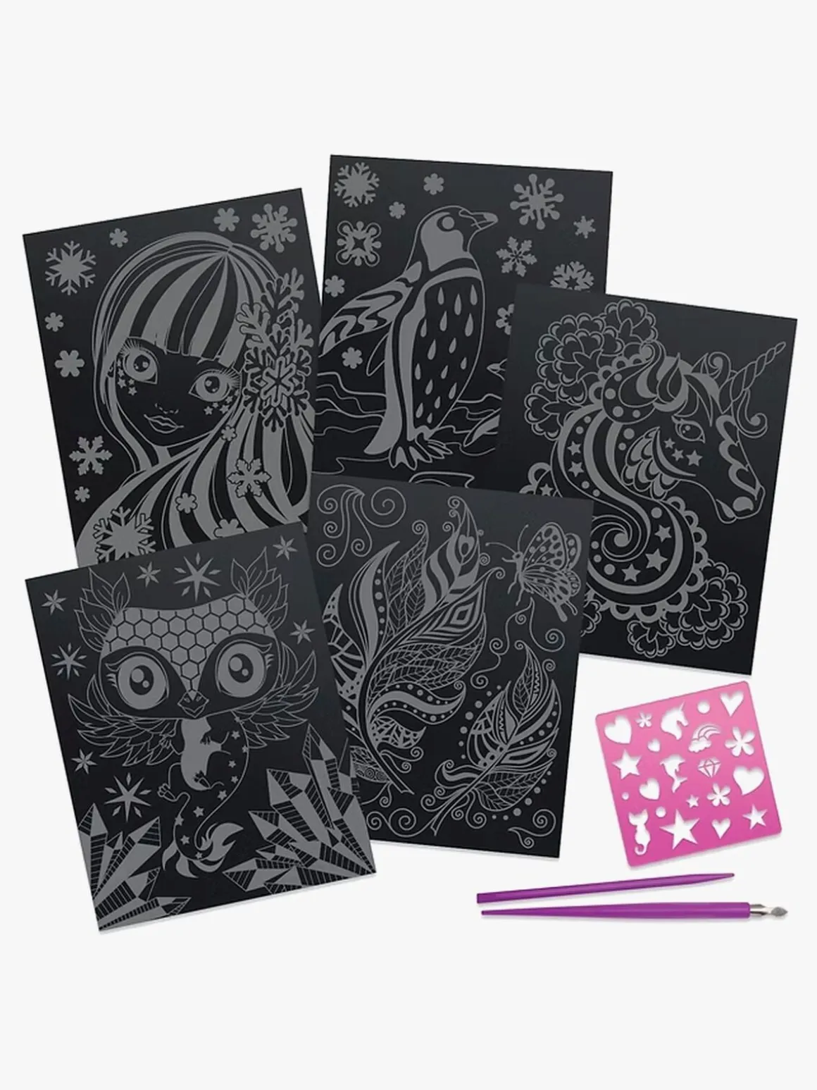 Nebulous Stars Scratch & Sketch-sæt Isadora
