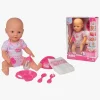 New Born Baby Dukke Spise-Tisse 38 cm