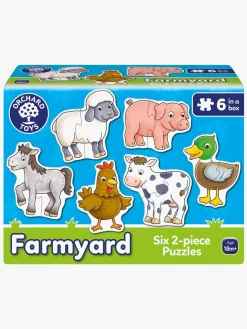 Orchard Toys Puslespil Bondegård 6-i-1