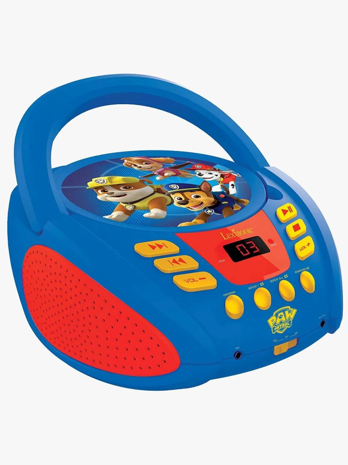 Paw Patrol CD-Afspiller, Blå/Rød
