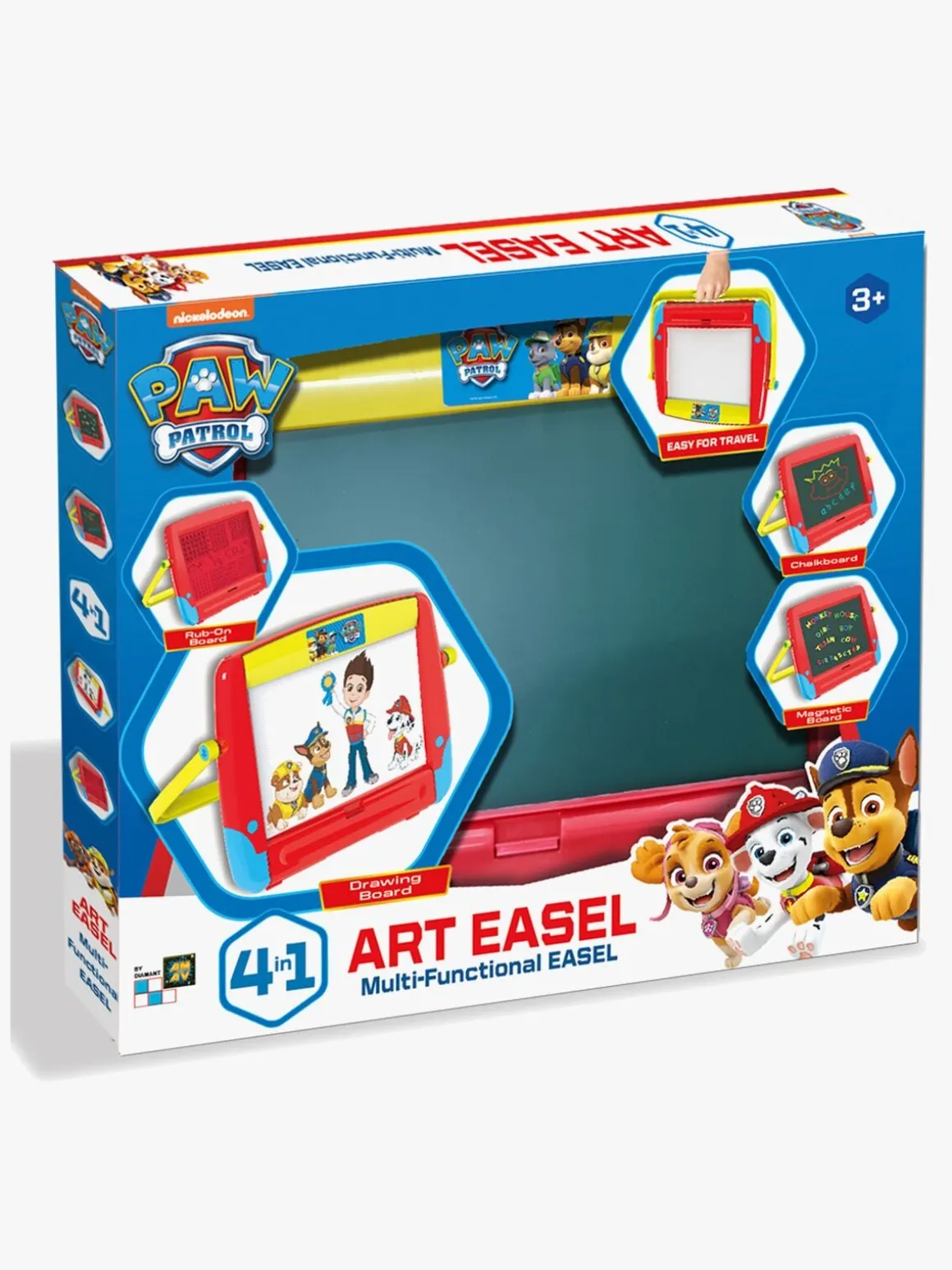 Paw Patrol 4-i-1 Tegnetavle med Staffeli