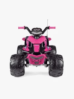 PegPérego Corral T-Rex Firehjulet ATV 330W, Lyserød/Sort