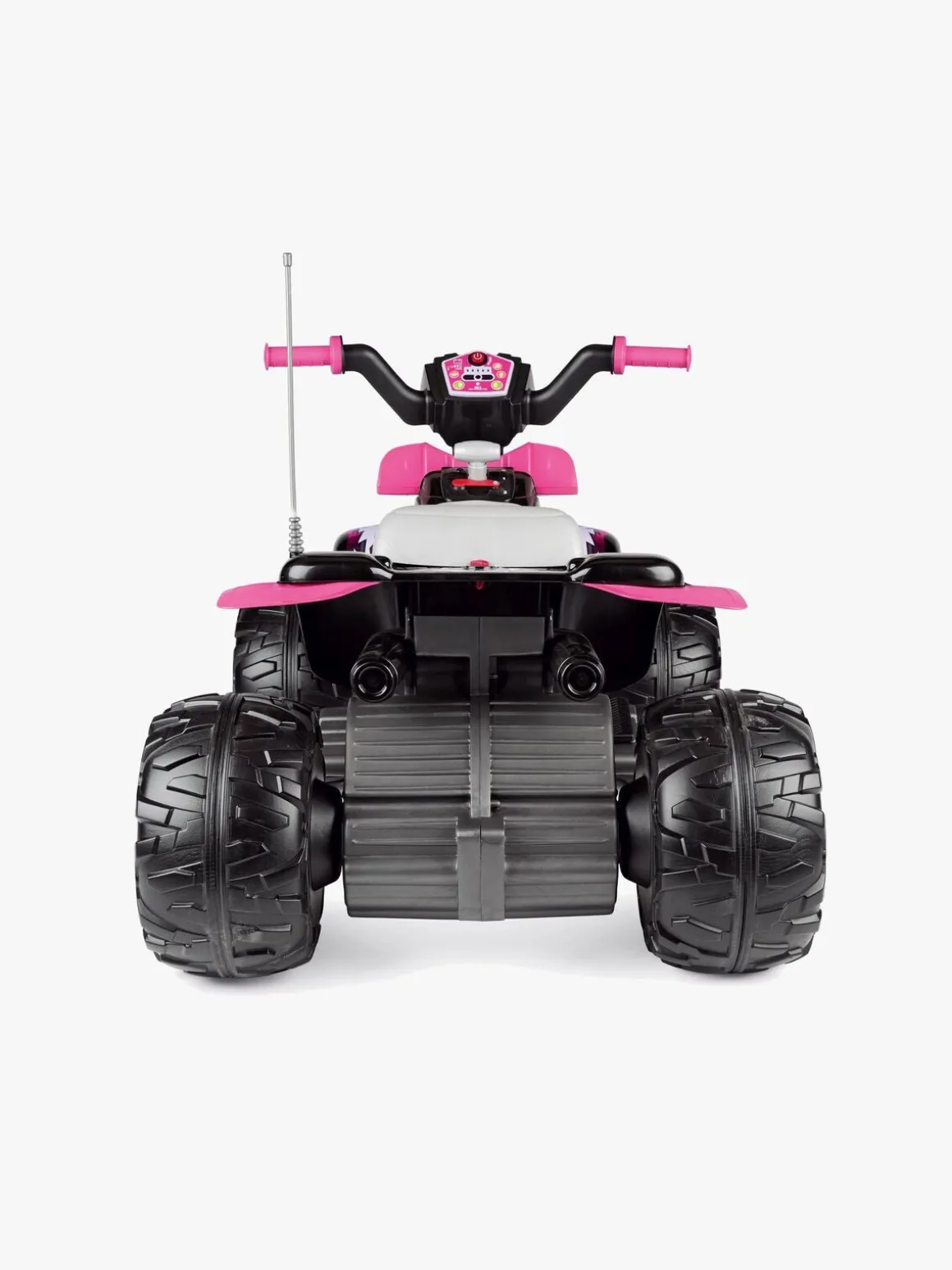 PegPérego Corral T-Rex Firehjulet ATV 330W, Lyserød/Sort