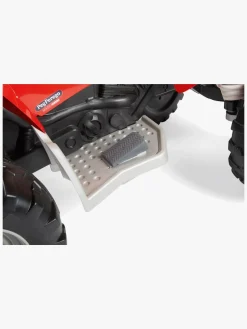 PegPérego Polaris Outlaw Firehjulet ATV 330W, Rød/Hvid