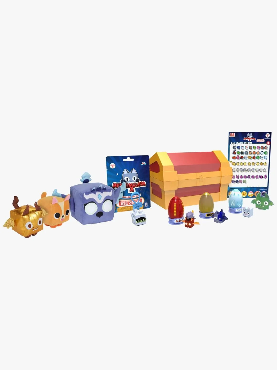 Pet Simulator X Ultimate Bundle Red Treasure Chest Legesæt Series 1