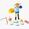 Pippi Langstrømpe Figur med Tilbehør