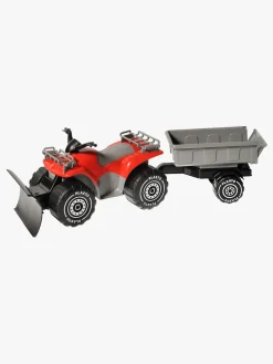 Plasto ATV m. Plov & Trailer, Rød
