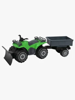 Plasto ATV m. Plov & Trailer, Grøn