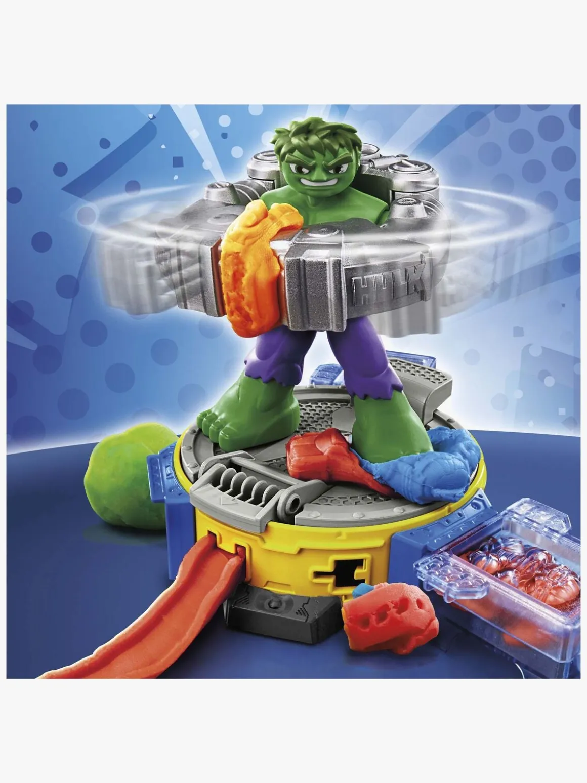 Play-Doh Den Fantastiske Hulk Smash And Squish Legesæt