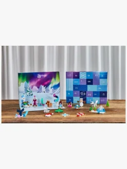 Plus Plus Julekalender 2025 Santa's Northern Lights Adventure