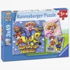 Ravensburger Paw Patrol Puslespil 3x49 Brikker