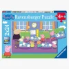 Ravensburger Puslespil Gurli Gris, 2X24 Brikker
