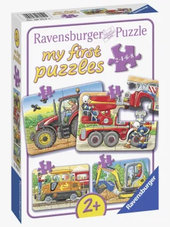 Ravensburger Puslespil Køretøjer 2, 4, 6 & 8 Brikker
