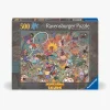Ravensburger Skurkarnas Skurk Puslespil 500 Brikker