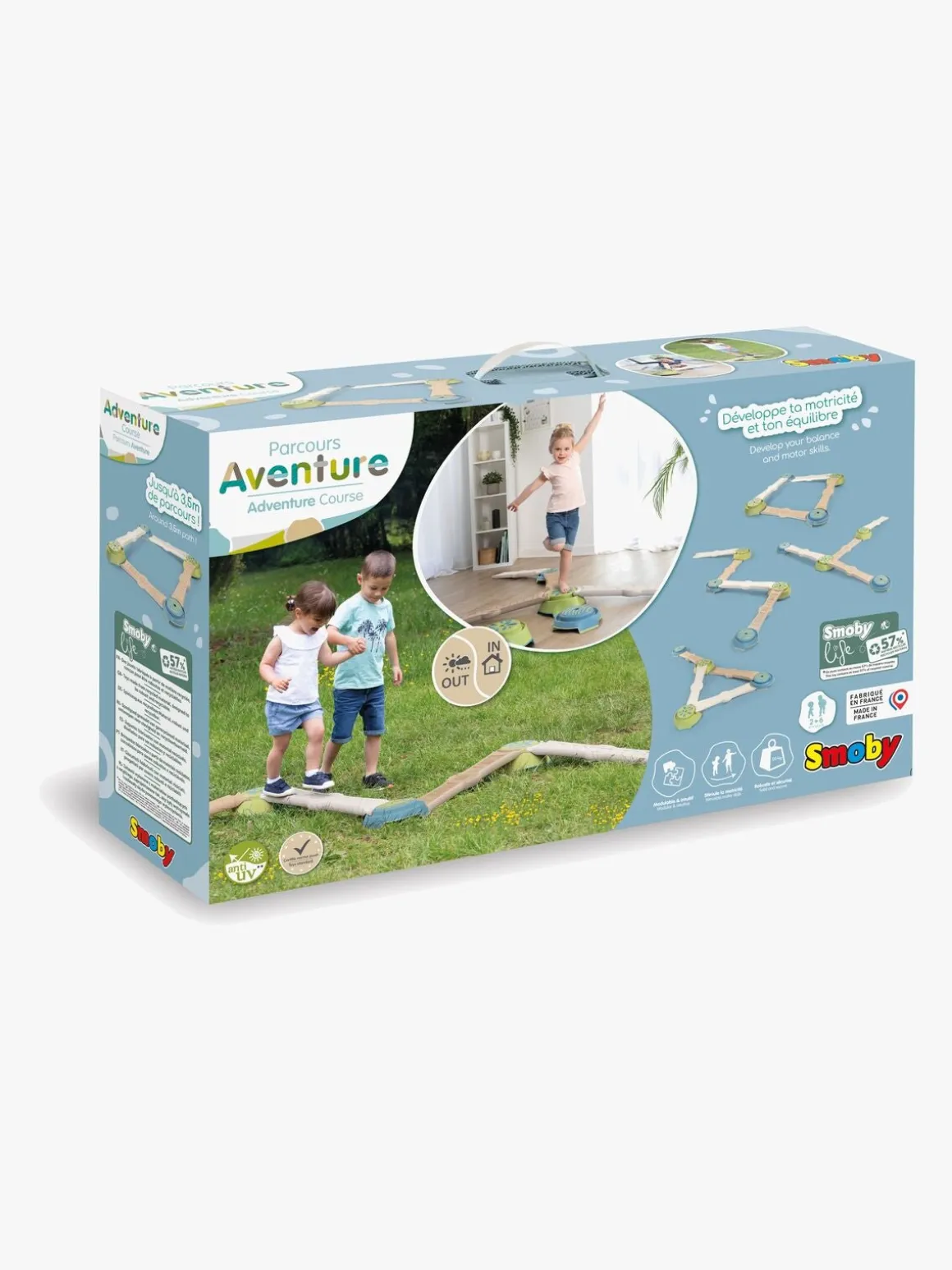 Smoby Life Adventure Course Balancebane