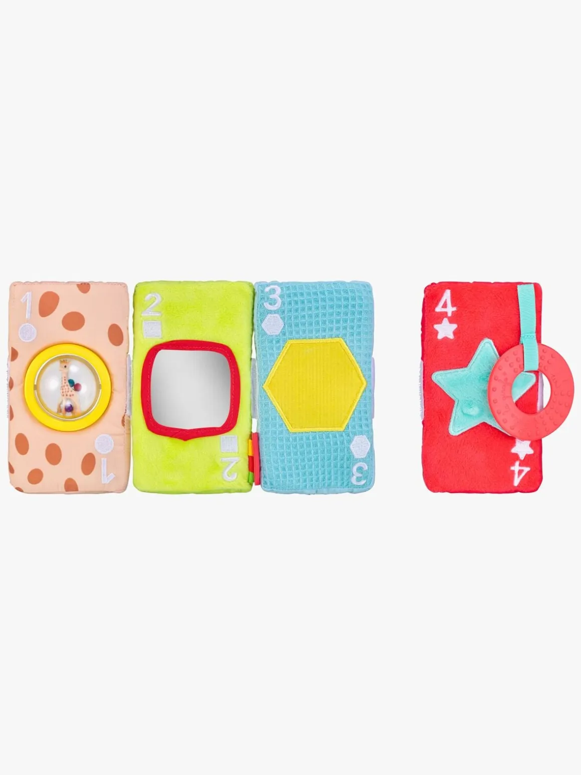 Sophie the Giraffe Sensory Cards Aktivitetslegetøj