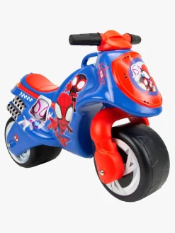 Spiderman Gåbil Motorcykel, Blå/Rød