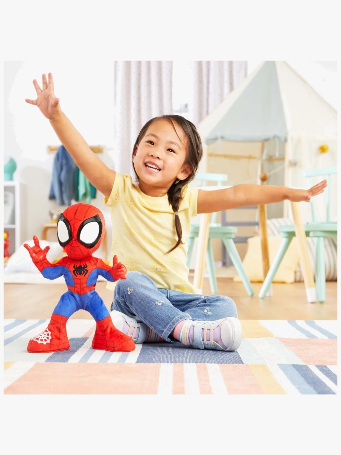 Spidey and His Amazing Friends Figur Dance 'n Crawl Spidey