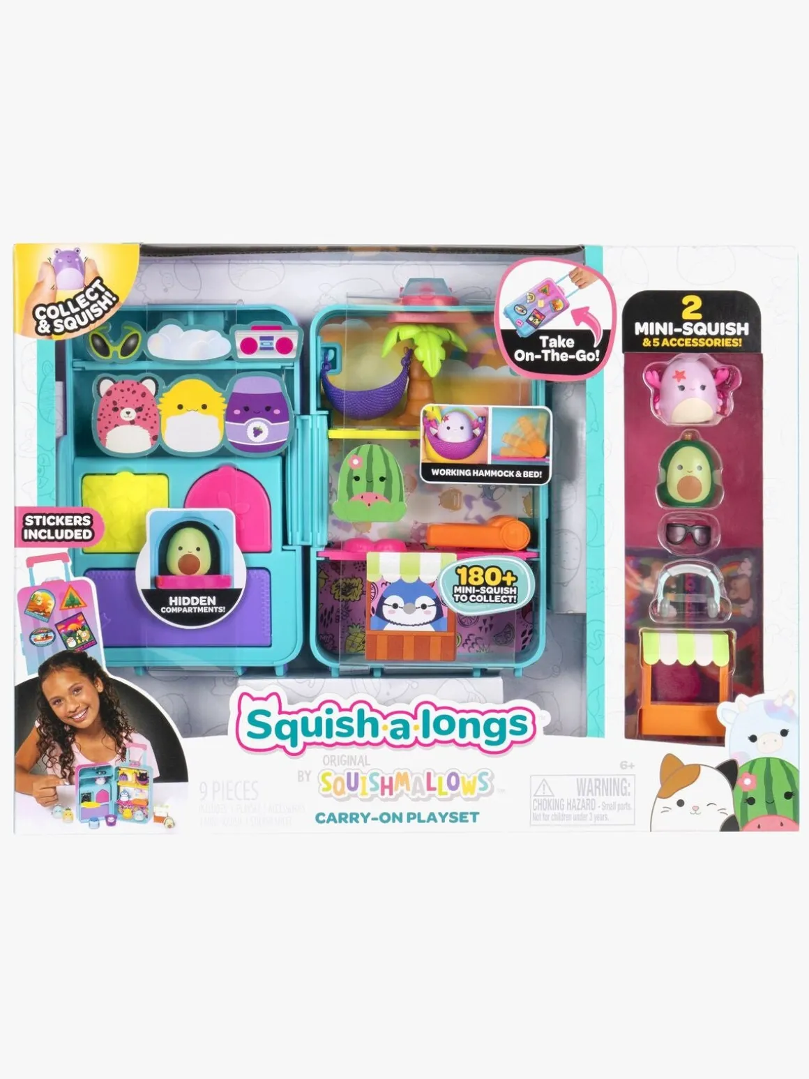 Squish-a-longs Legesæt Håndbagage