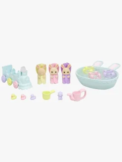 Sylvanian Families Dukkehustilbehør Triplets Baby Bathtime Set