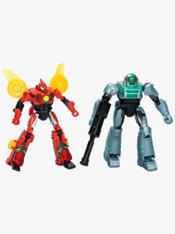 Transformers EarthSpark Cyber-Combiner Figursæt Terran Twitch & Robby Malto
