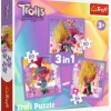 Trefl Trolls 3 Puslespil 3-i-1