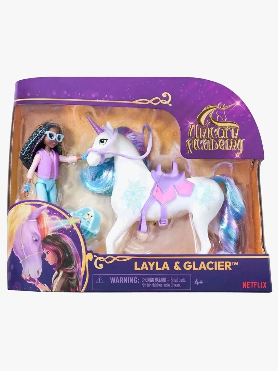 Unicorn Academy Figursæt Layla & Glacier