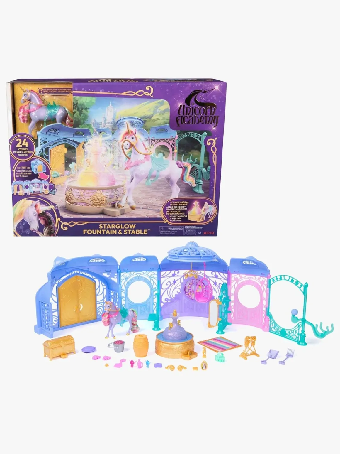 Unicorn Academy Legesæt Stald med Wildstar